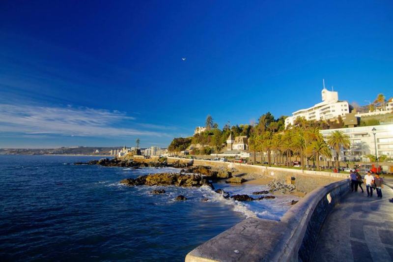 La Blanca Hotel Vina del Mar Bagian luar foto